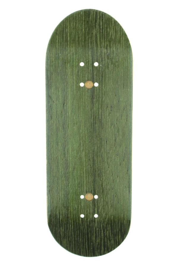 Flatface - Dark Green G15 Deck (33.6mm) - Skull Fingerboards