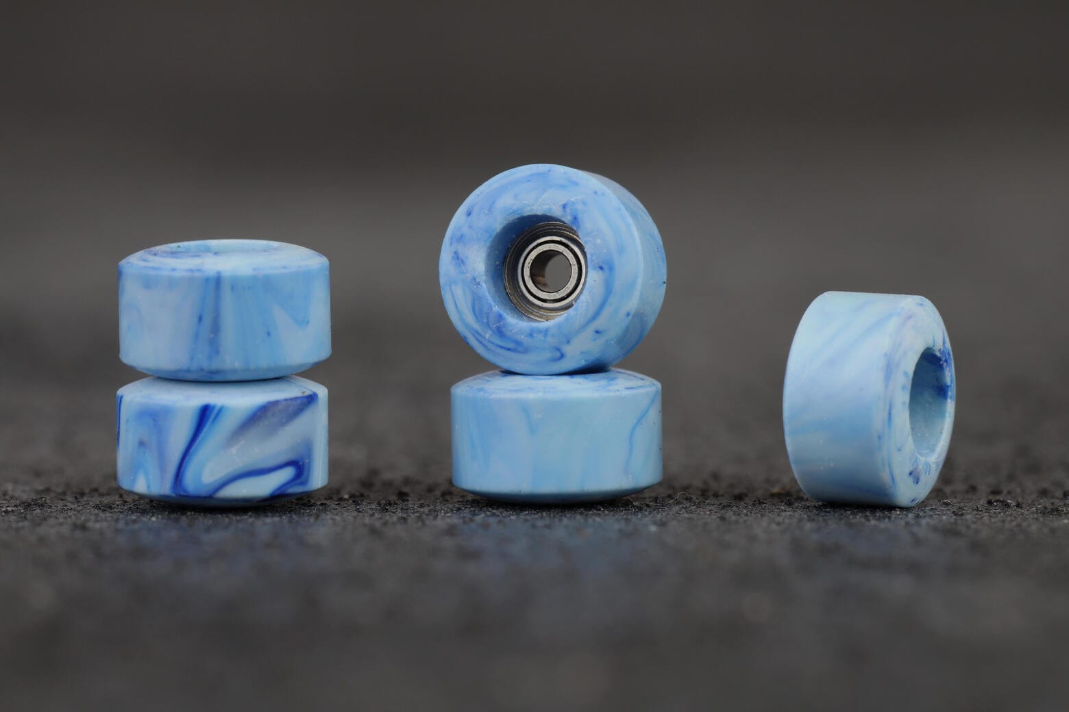 illPill Fingerboard Wheels Blue/White Street Shape