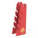 Berlinwood Red Fingerboard Rack - Skull Fingerboards