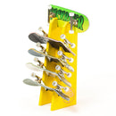 Berlinwood Yellow Fingerboard Rack - Skull Fingerboards