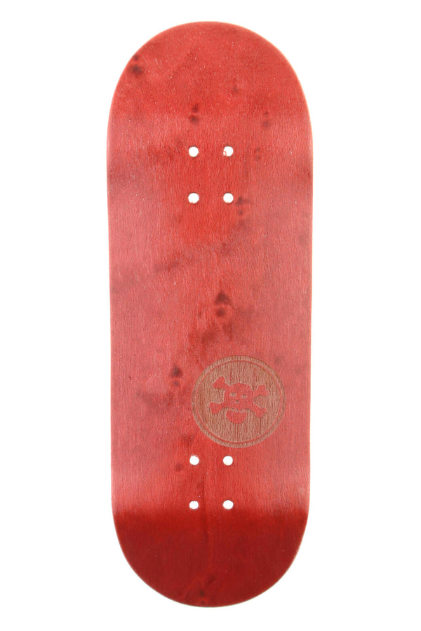 Blackriver - BR Mini Logo Red Deck (33.3mm) - Skull Fingerboards