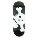 Blackriver - New Skull White Graphic Deck (33.3mm) - Skull Fingerboards