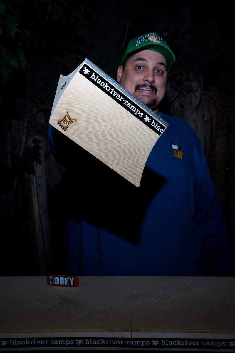 Blackriver x Sorry Ramps Spine - Skull Fingerboards