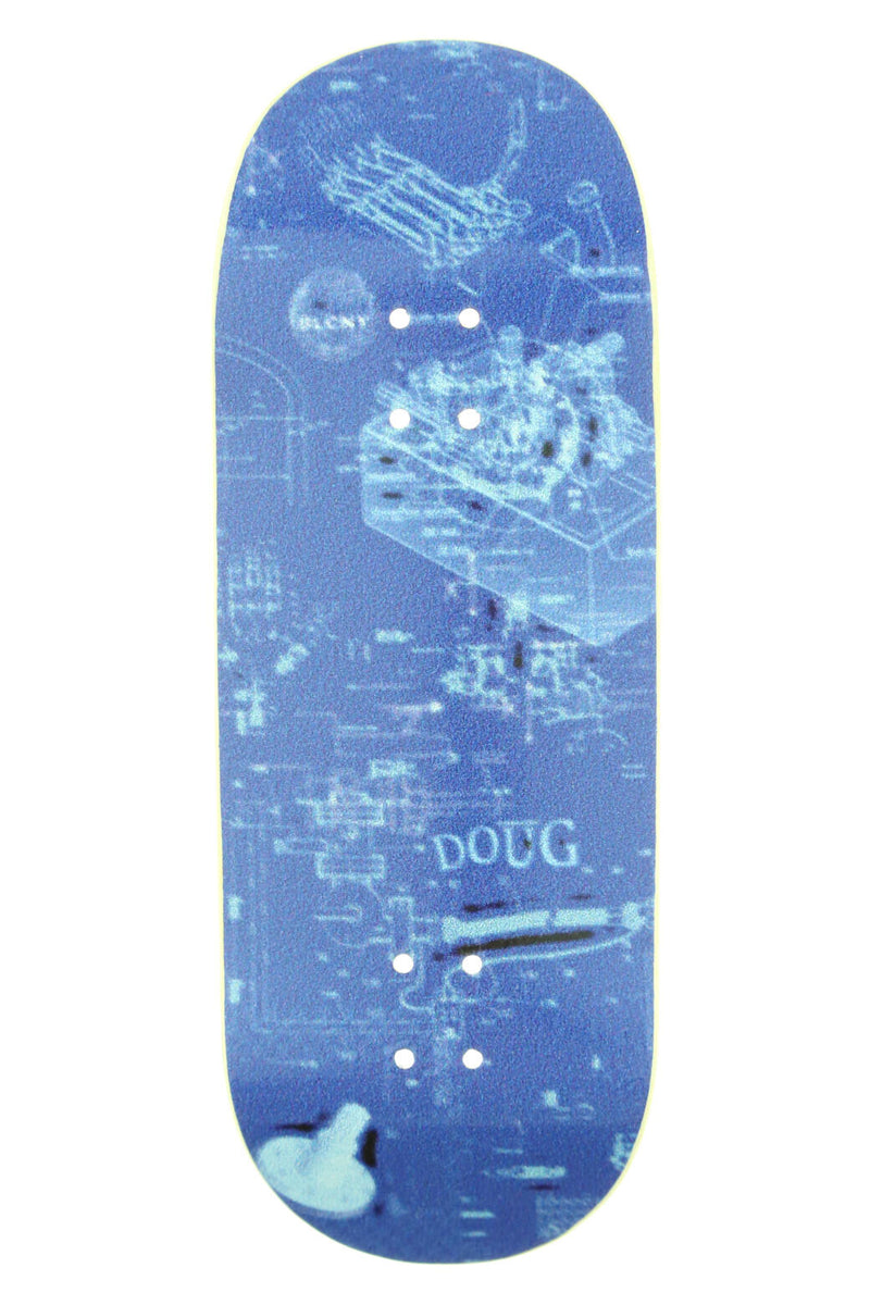 Blcny - Doug Puouliot Blueprint Graphic Deck (34mm)