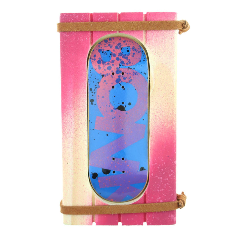 Bonk - Blue/Pink Fingerboard Deck (34mm)