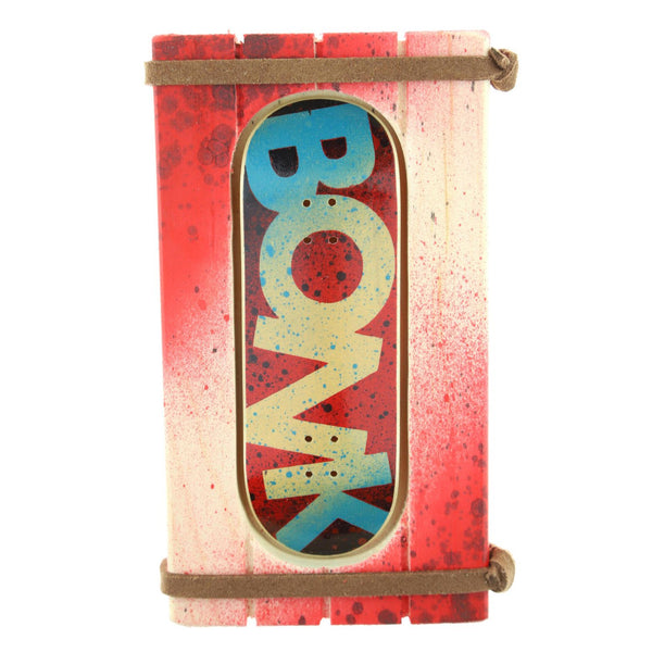 Bonk - Red/Blue Fingerboard Deck (32mm)