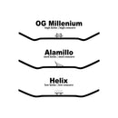 Bridge - Bubblegum Resin Fingerboard Deck - Skull Fingerboards