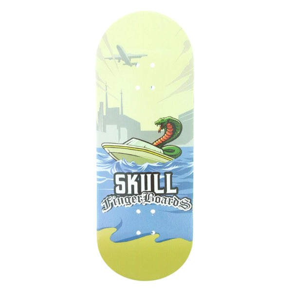 City Limits Wooden Fingerboard Graphic Deck (34mm)