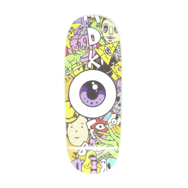 DK "Eyeball" Graphic Fingerboard Deck (34mm)