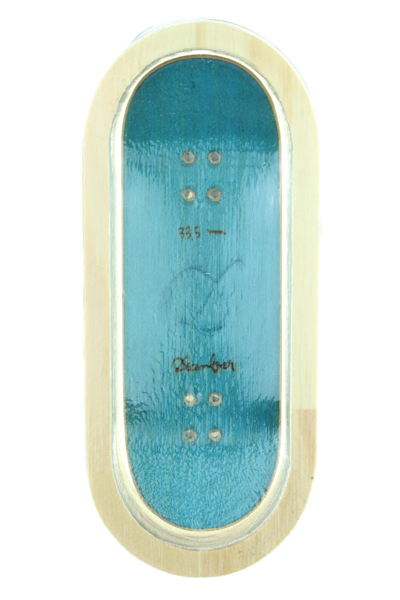 December - Night Blue Logo Deck (33.5mm)