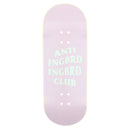 Deli - AFBFBC Pink Wooden Fingerboard Deck (34mm) - Skull Fingerboards