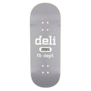 Deli - FB Dept Grey Wooden Fingerboard Deck (34mm) - Skull Fingerboards