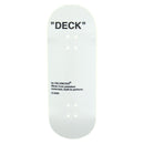 Deli - Off Wooden Fingerboard Deck (34mm) - Skull Fingerboards