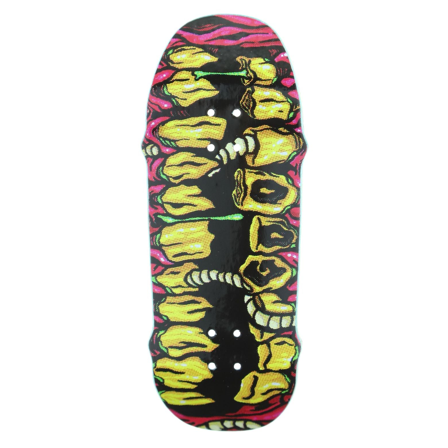 Goo - Tooth Rot Goospell Shape Graphic Deck (34mm) | Skull Fingerboards