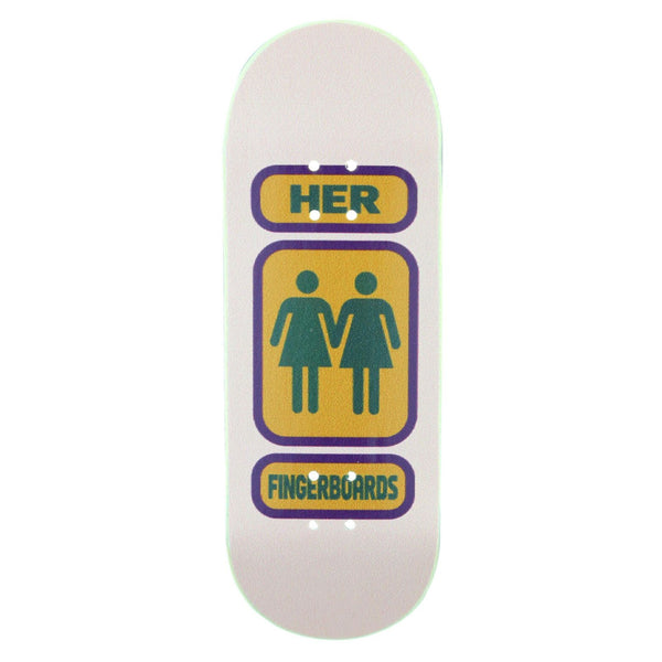 Her Fingerboards - Girl Love Graphic Deck (33.5mm)