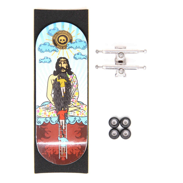 Hippie Jesus Pro Complete Wooden Fingerboard (34mm)