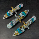 Subliminal - Deep Cutz Graphic Deck (34mm) - Skull Fingerboards