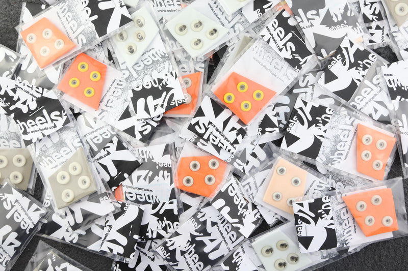 Oak Wheels - M Original White - Skull Fingerboards