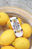 Kings & Queens Wooden Fingerboard Graphic Deck - Skull Fingerboards