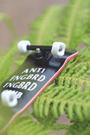 Maple Wheels - White "SHARK WHEEL" - Skull Fingerboards