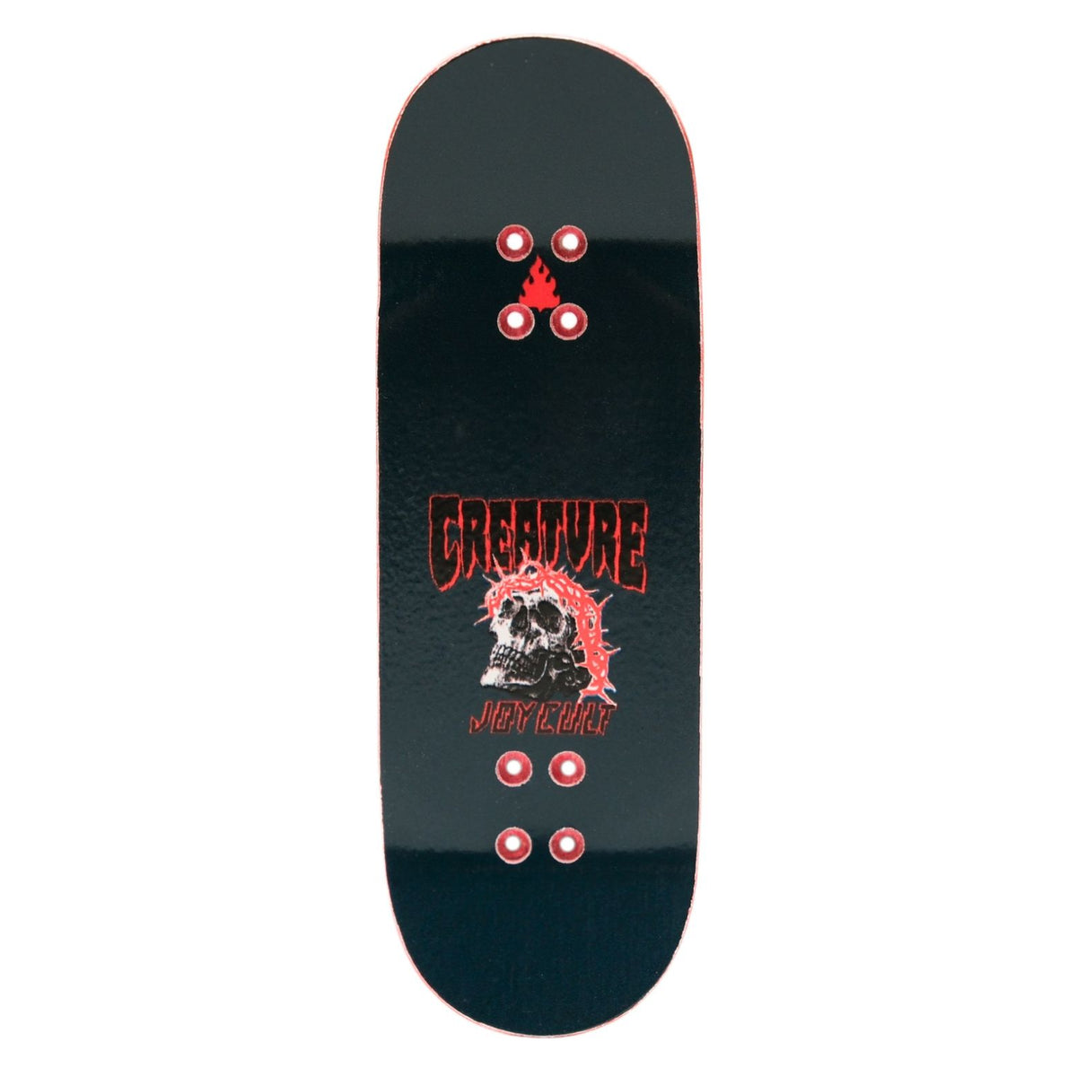 Joycult x Creature - Provost Metal XX Deck (32mm) | Skull Fingerboards