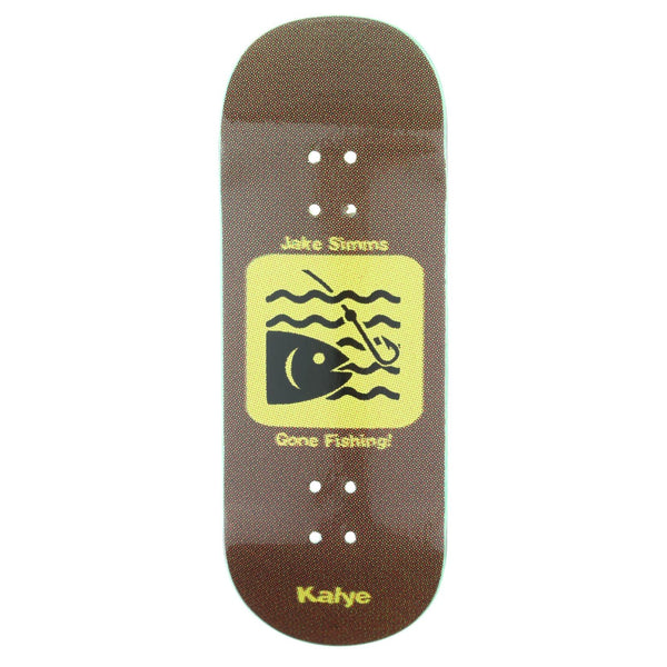 Kalye - Gone Fishing Jake Pro Model Graphic Deck (34mm)