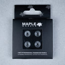 Maple Wheels - C-Thru "BOWL" - Skull Fingerboards