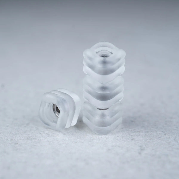 Maple Wheels - C-Thru "SHARK WHEEL" - Skull Fingerboards