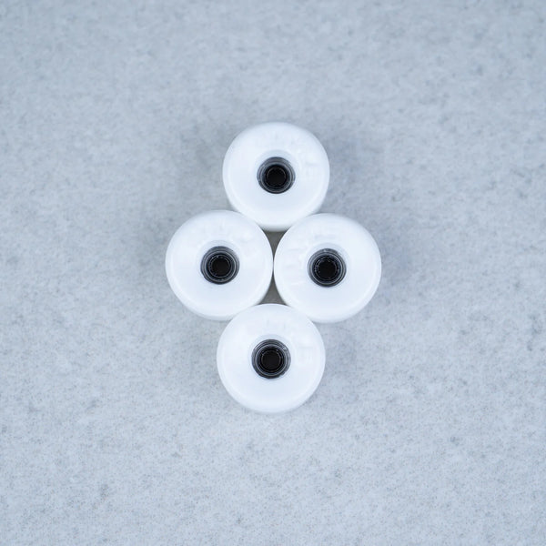 Maple Wheels - Halo White "BOWL" - Skull Fingerboards