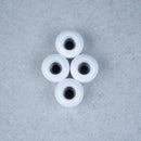 Maple Wheels - Halo White "CLASSIC" - Skull Fingerboards