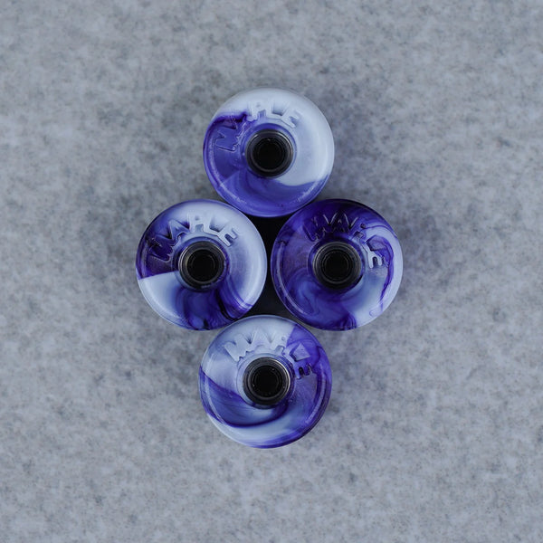 Maple Wheels - Lavender Swirl "BOWL" - Skull Fingerboards