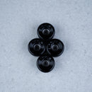 Maple Wheels - Optic Black "BOWL" - Skull Fingerboards