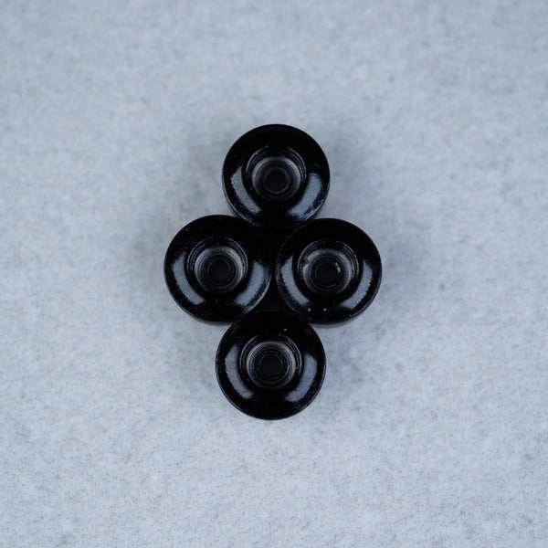 Maple Wheels - Optic Black "CLASSIC" - Skull Fingerboards