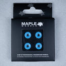 Maple Wheels - Surf Blue "BOWL" - Skull Fingerboards