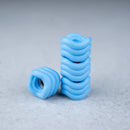 Maple Wheels - Surf Blue "SHARK WHEEL" - Skull Fingerboards