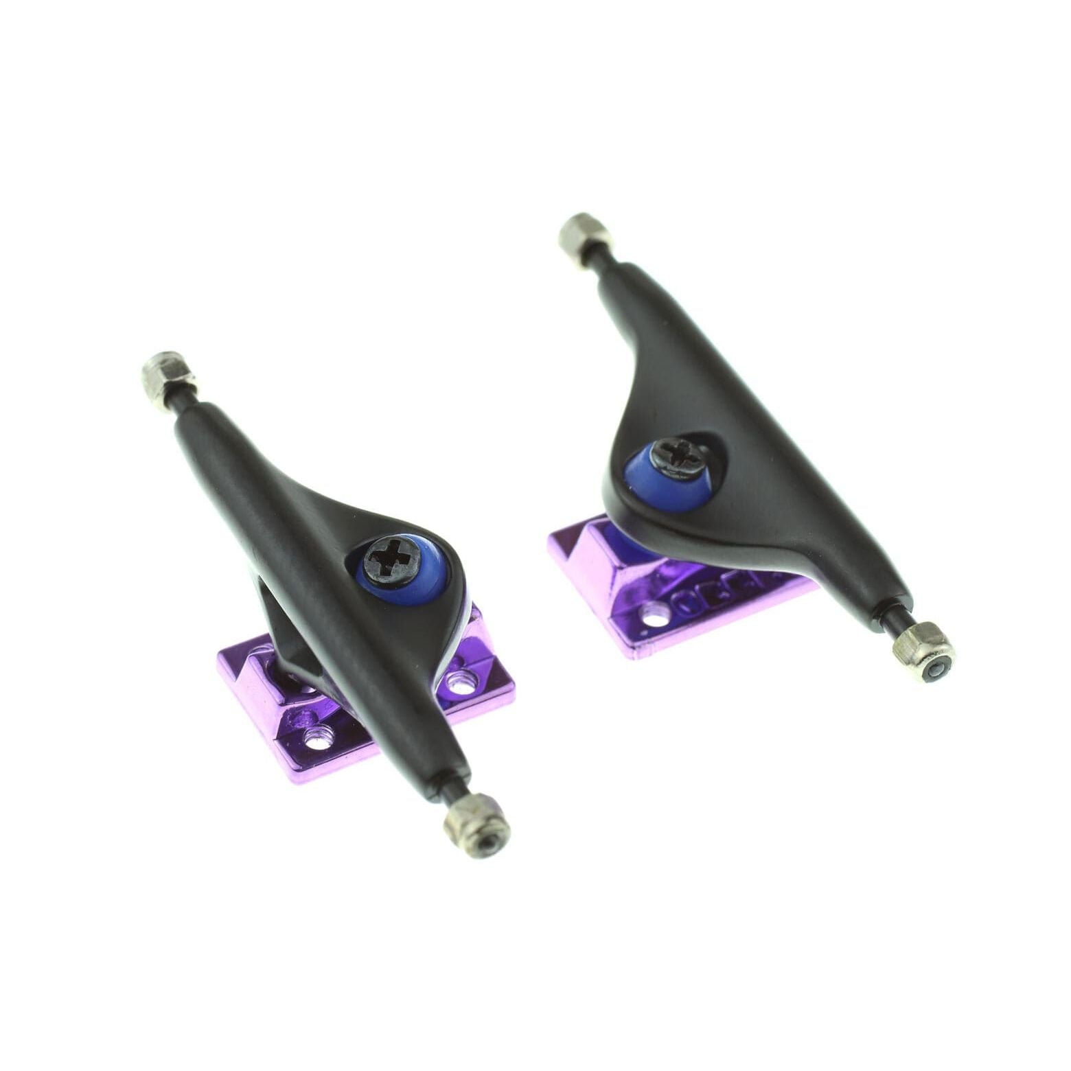 Obsius Fingerboard Trucks Black/Purple (34mm) | Skull Fingerboards