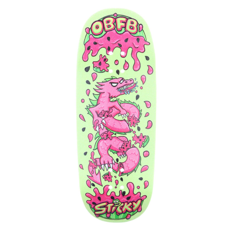 Obsius x Sticky Art - Watermelon Dragon Graphic Deck (34.5mm)