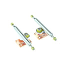 Oxygen - Pro Fingerboard Trucks Chrome/Rose Gold (34mm) - Skull Fingerboards