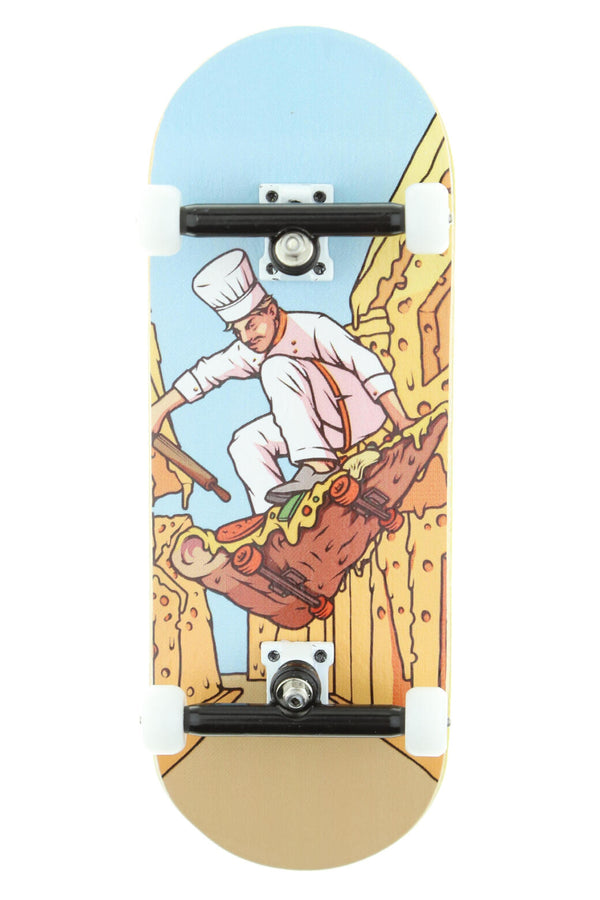 Pizza Xpress Pro Complete Wooden Fingerboard (34mm)
