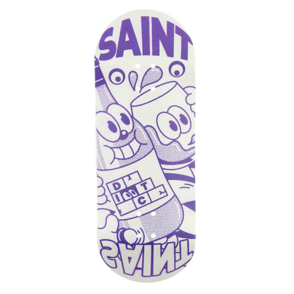 Saint Wooden Fingerboard Graphic Deck (34mm) - Skull Fingerboards