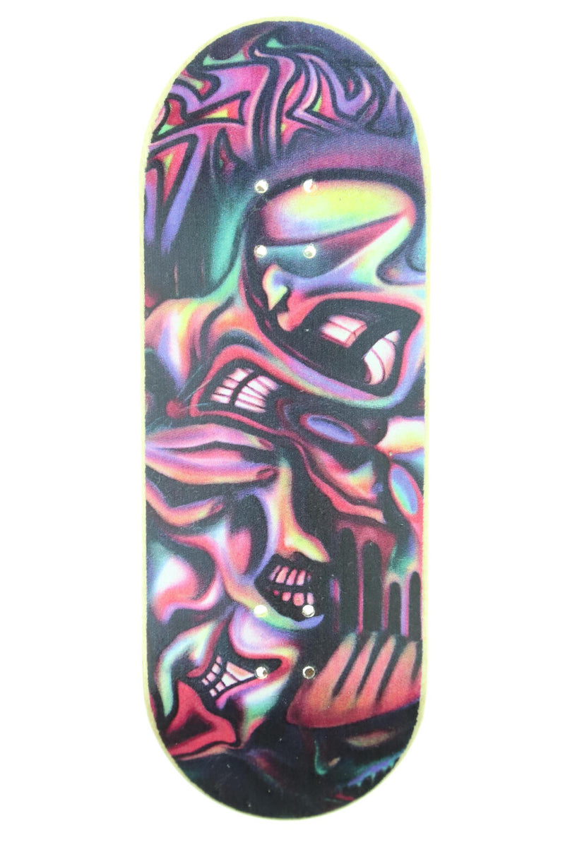 Salem Worldwide - Melt Real Wear Fingerboard Deck (34mm) - Skull Fingerboards