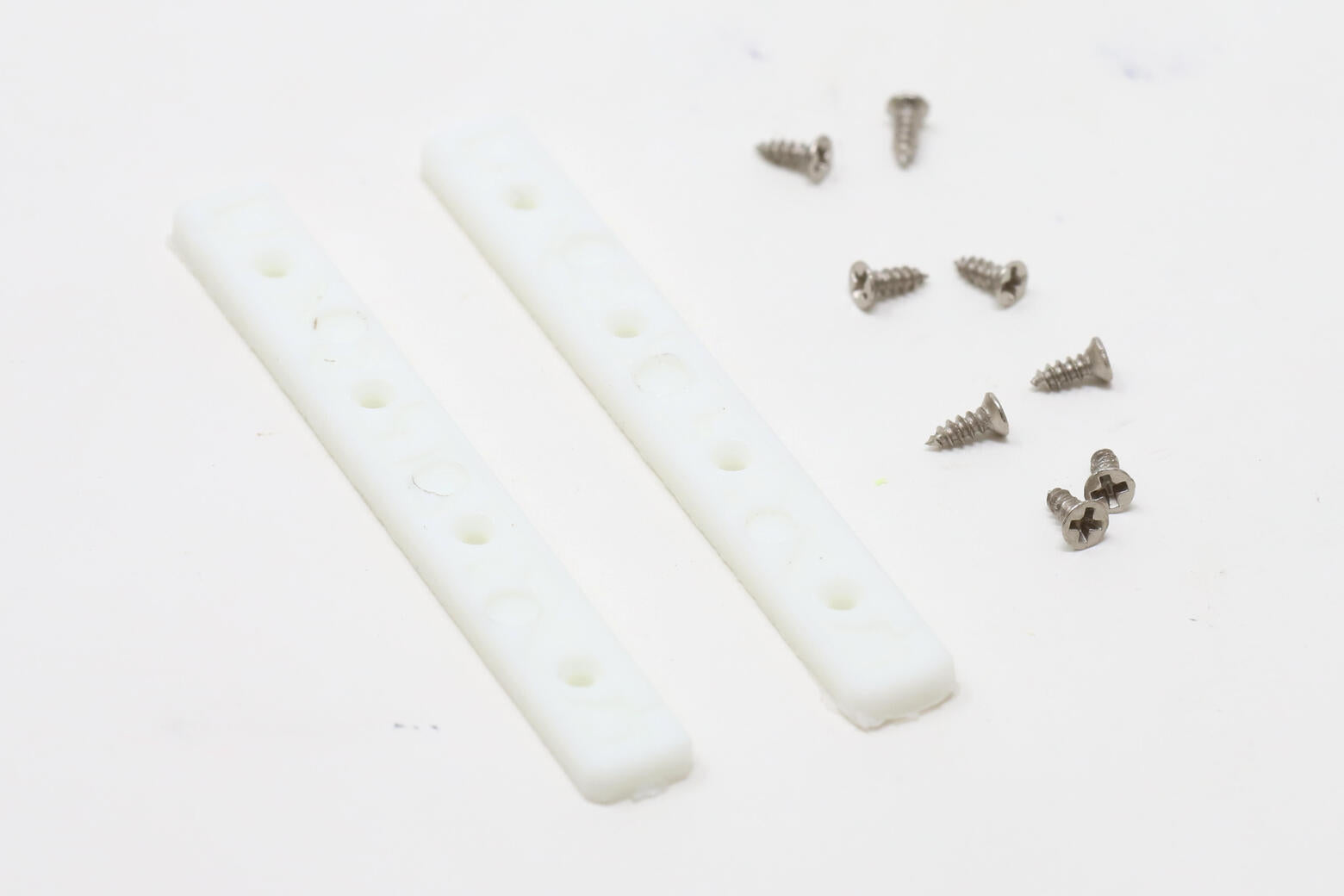 Skull Patterned Board Rails (White) | Skull Fingerboards