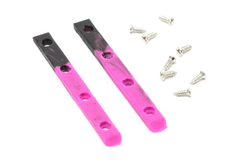 Skull Swirl Board Rails (Pink/Black)