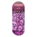 Crowded Wooden Fingerboard Graphic Deck
