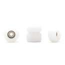 Skull - Ghost White CNC Single Bearing Wheels - Skull Fingerboards