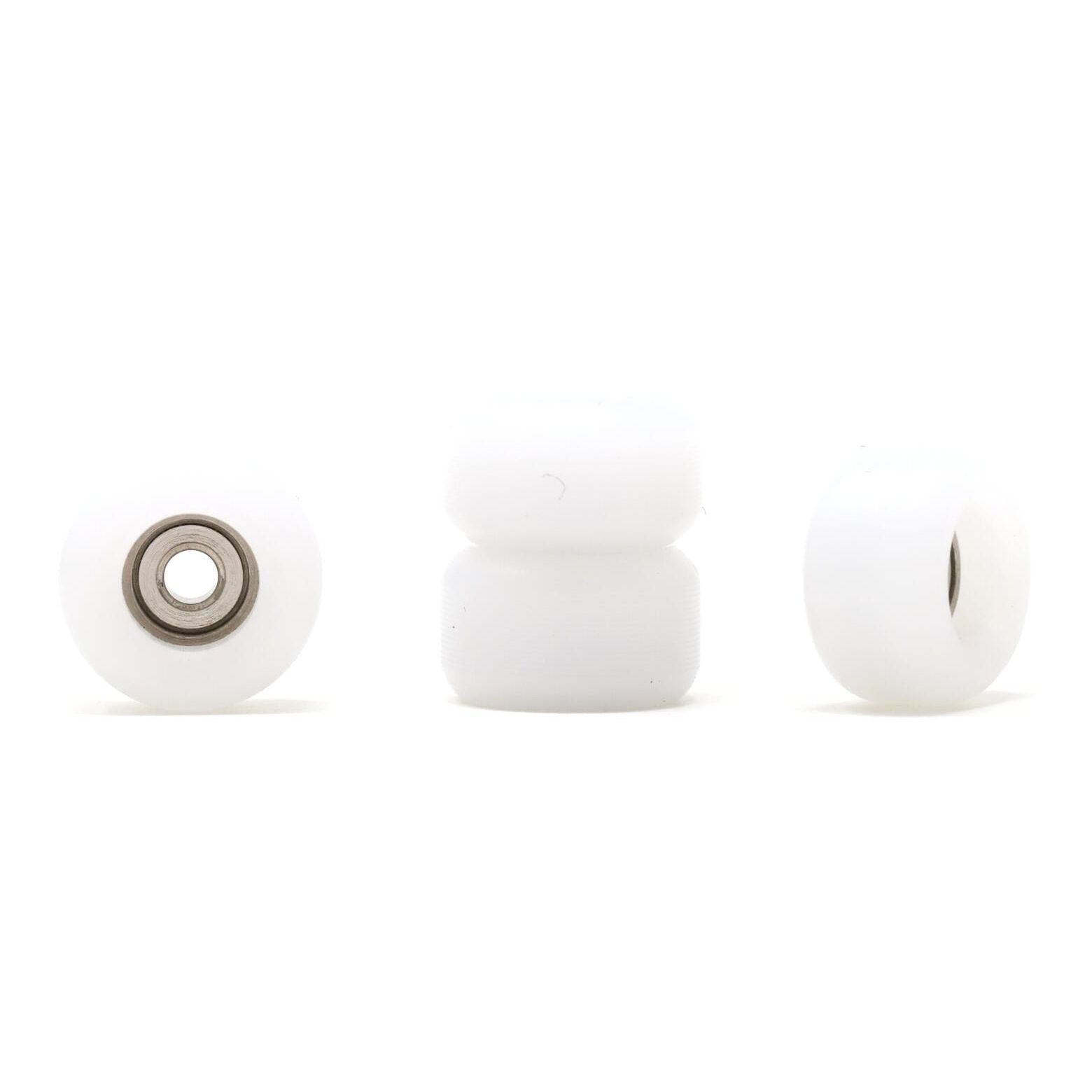 Skull - Ghost White CNC Single Bearing Wheels