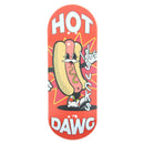 Hot Dawg Wooden Fingerboard Graphic Deck (34mm) - Skull Fingerboards