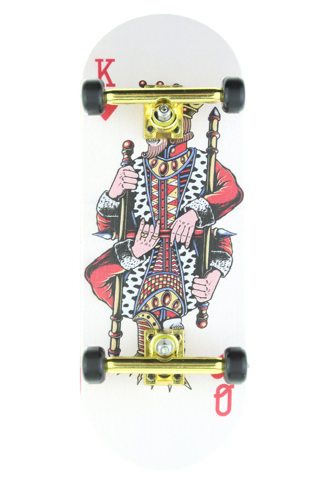 Kings & Queens Pro Complete Wooden Fingerboard Skull Fingerboards