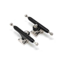 Skull Pro Fingerboard Trucks Black/Chrome (34mm) - Skull Fingerboards