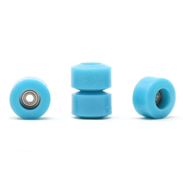 Skull - S2 Blue 75D Resin Single Bearing Wheels (Street Shape)